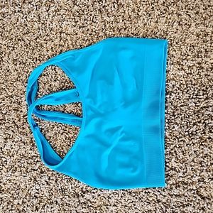Blue sportsbra